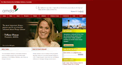Desktop Screenshot of amda-pompe.org